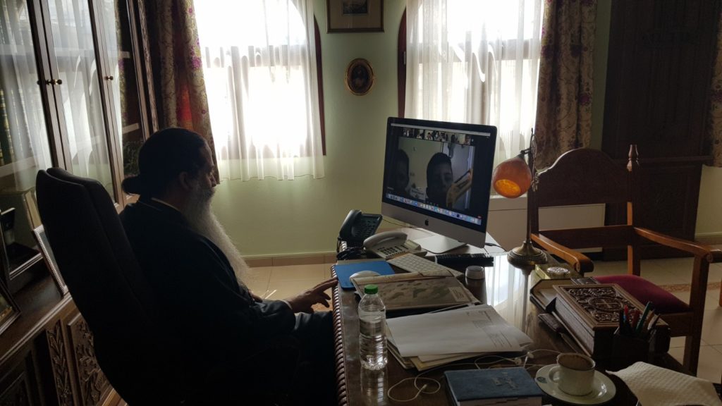 Ο Μητροπολίτης Φθιώτιδος μίλησε διαδικτυακά σε παιδιά για την Ανάσταση του Χριστού