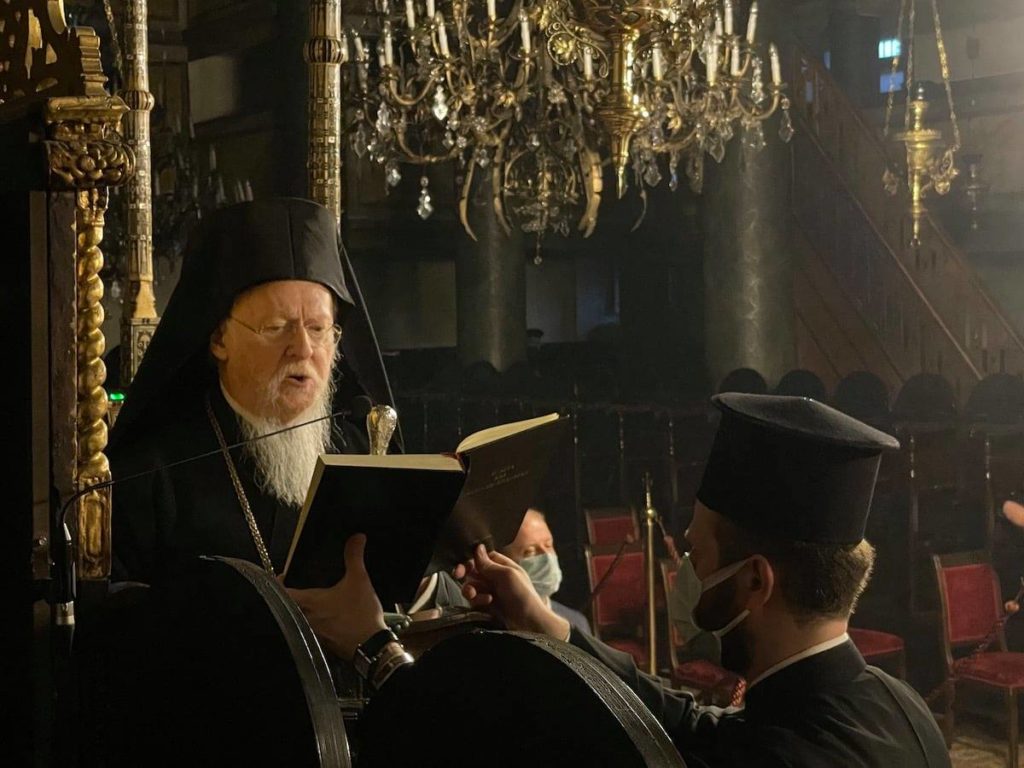 Κυριακή των Βαΐων και Ακολουθία του Νυμφίου στο Φανάρι