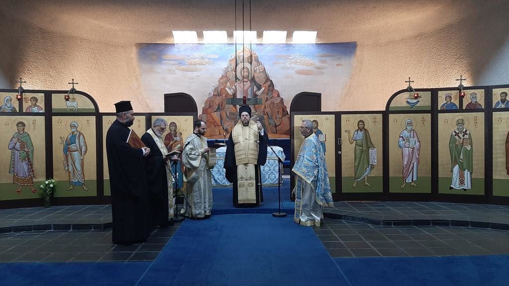 Τρισάγιο για τον μακαριστό Γέροντα Νικαίας και τον Νικόλαο Μαγγίνα στο Σαμπεζύ