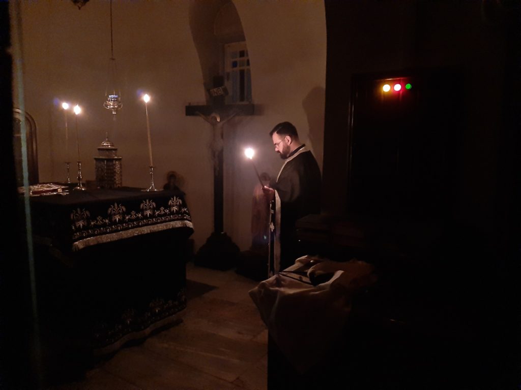 Εσπερινή Προηγιασμένη Θεία Λειτουργία στη Θεολογική Σχολή της Χάλκης