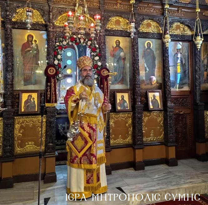 Τα γεγονότα που βίωσαν οι Μυροφόρες ανέλυσε ο Μητροπολίτης Σύμης