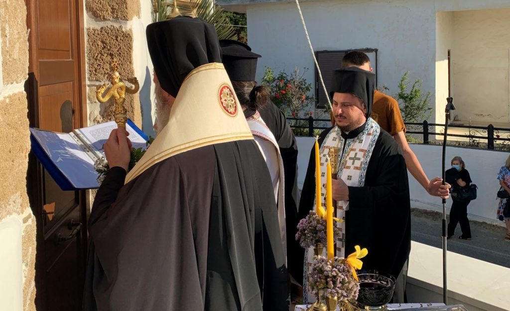 Θυρανοίξια παρεκκλησίου στην Κίσαμο (ΦΩΤΟ)