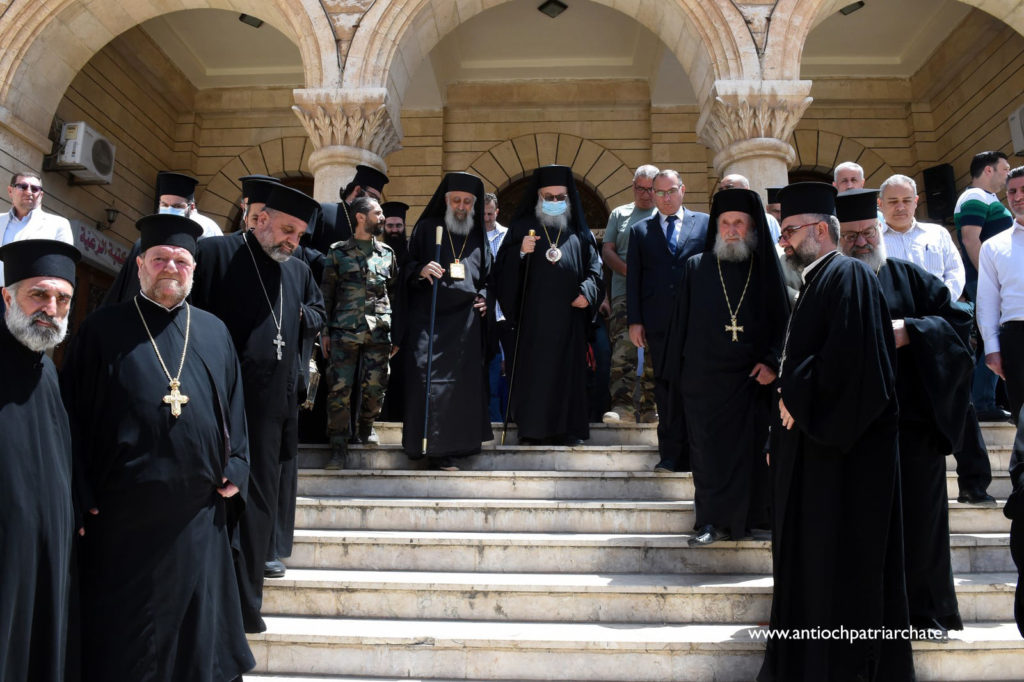 Στον Καθεδρικό του Αγίου Γεωργίου στη Χάμα ο Πατριάρχης Αντιοχείας