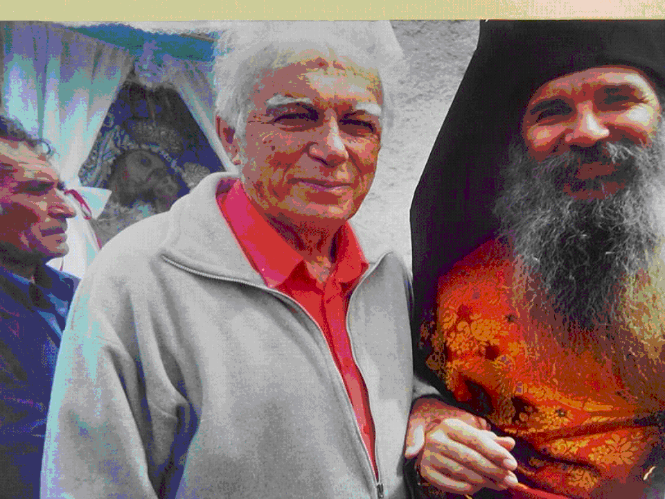 Στη Ζωοδόχο Πηγή στον Αίνο με τον π. Γεράσιμο, σαν σήμερα