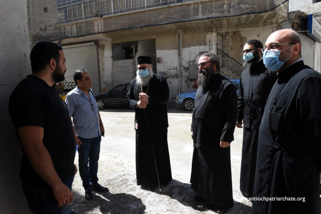 زيارة تفقديّة لمشاريع إعمار في دمشق.