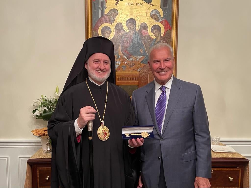 Archbishop Elpidophoros Visits Delaware, Presented with Key to the City of Wilmington