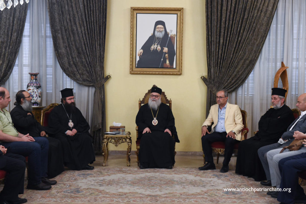 لقاء مع مدارس الأحد الأرثوذكسيّة في دمشق