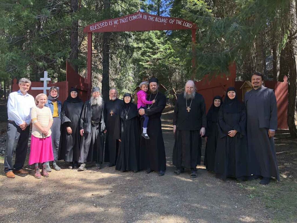 Bright Wednesday at St. Herman of Alaska Monastery in Platina, California