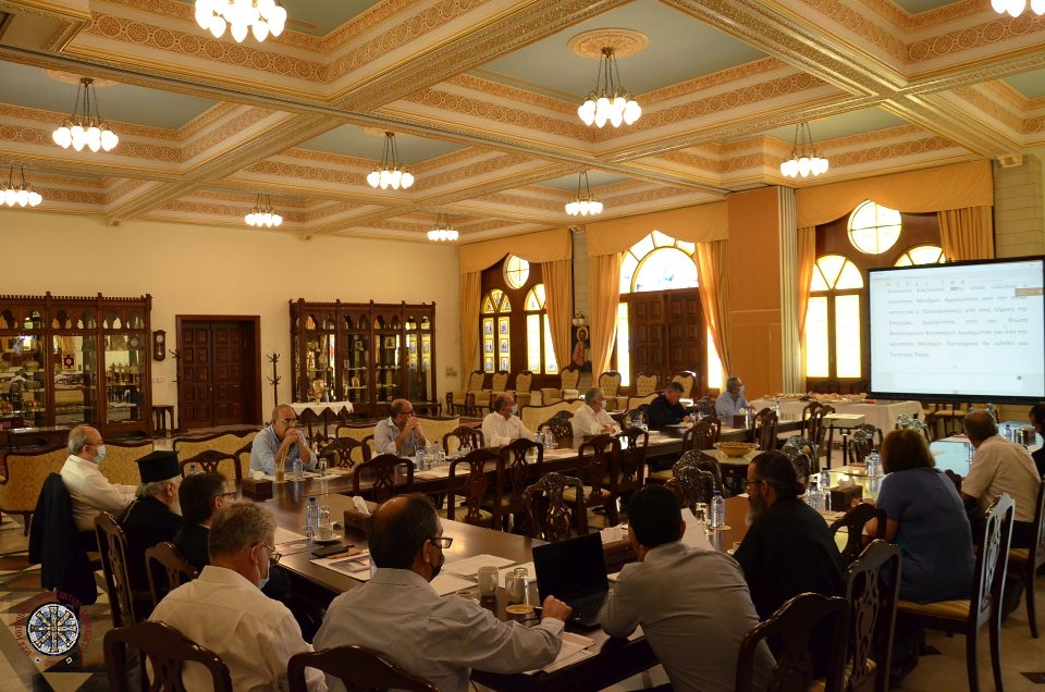 Συνήλθε η Θρονική Επιτροπή της Ιεράς Μητροπόλεως Κωνσταντίας