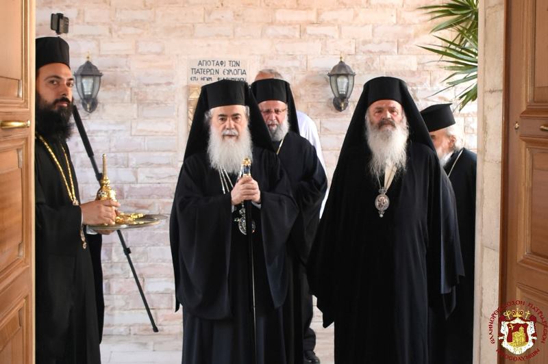 Патријарх јерусалимски служио Литургију у Рамли