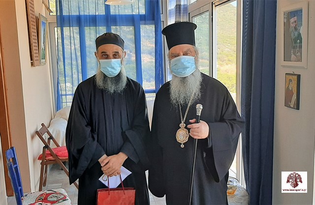 Επίσκεψη του Μητροπολίτη Μονεμβασίας στην Ι.Μ. Οσίου Θωμά στον Μαλέα