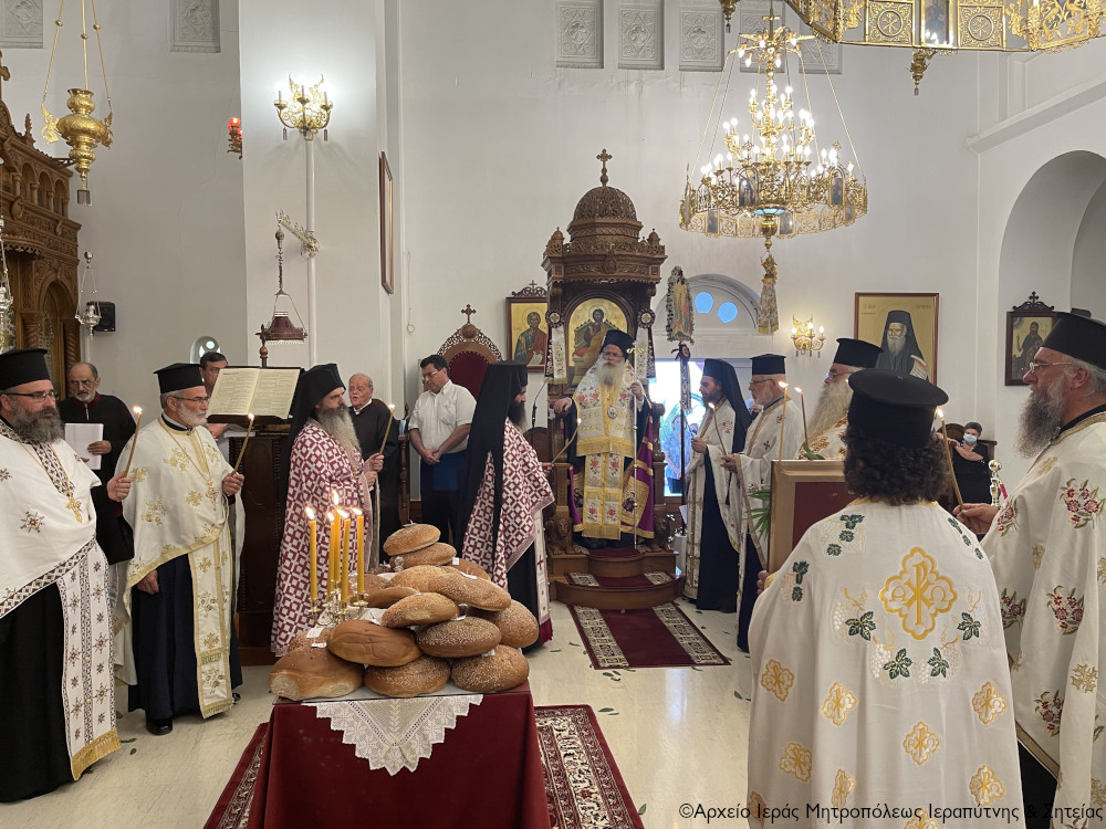 Πανηγυρίζει ο Ιερός Καθεδρικός Ναός της Ιεράπετρας