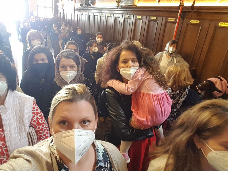 Недеља мироносица у Саборном храму у Бечу