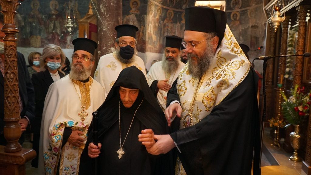 Ενθρόνιση Ηγουμένης στην Ιερά Μονή Ζωοδόχου Πηγής Παναγίτας