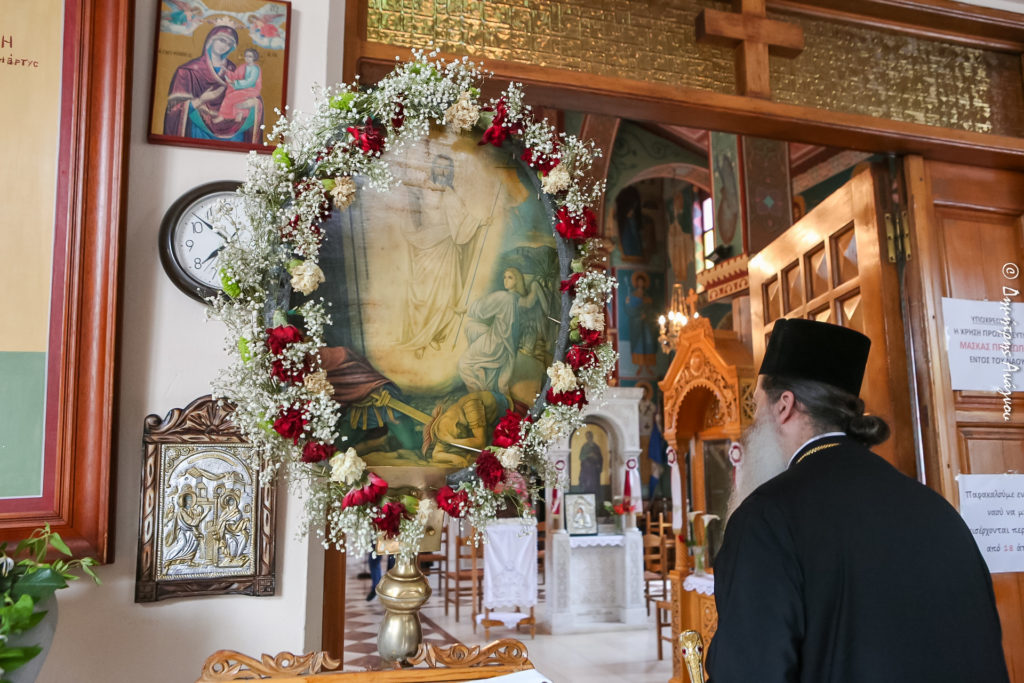 Η εορτή του Αγίου Ιωάννου του Θεολόγου στην Ι. Μ. Φθιώτιδος