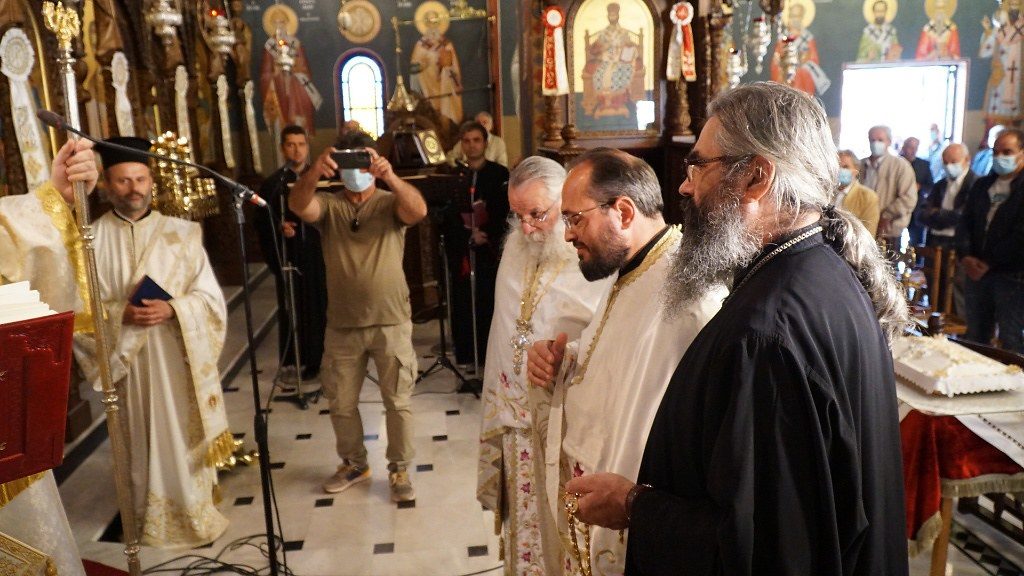 Χειροθεσία Πρωτοπρεσβυτέρου στα Σαράγια Τρικάλων