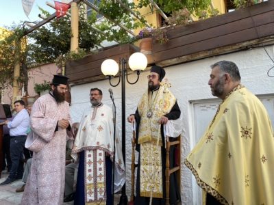 Αρχιερατικός Εσπερινός στον Άγιο Κωνσταντίνο Λενταριανών