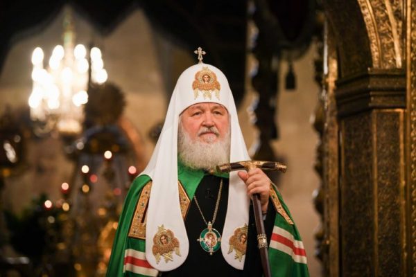 The First Hierarch of the Russian Church Abroad sends namesday greetings to His Holiness Patriarch Kirill of Moscow and All Russia