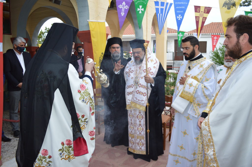 Ο Εσπερινός της Ζωοδόχου Πηγής στην Παναγία της Σγράπας