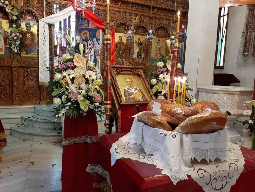 Ο Μητροπολίτης Κορίνθου στην πανήγυρη της Μονής Αγίου Αθανασίου Πουλίτσας