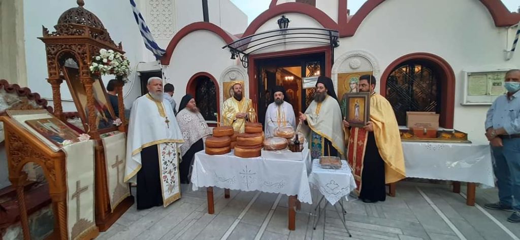 Εορτάστηκε η Αγία Φωτεινή στη Χαλκίδα