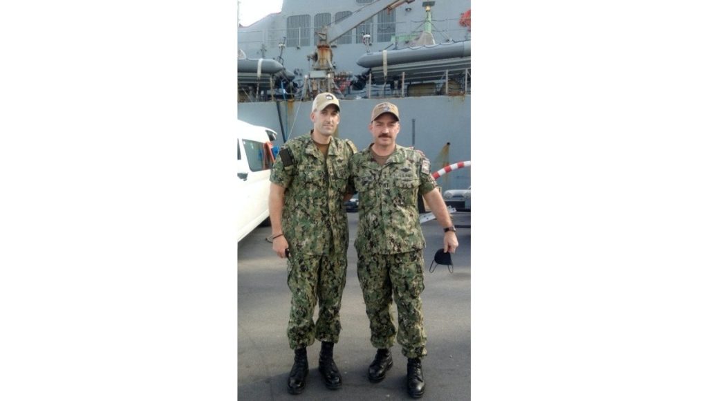 Navy Chaplains Reunite for First Time Since Seminary