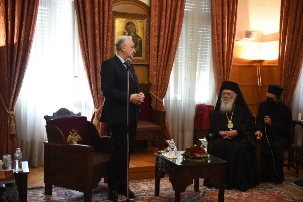 Премијер Кривокапић у посјети Архиепископији Атинској: Митрополит Амфилохије је извршио духовни препород у Црној Гори