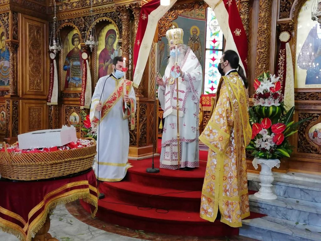 Στον Άγιο Γεώργιο Ν. Ζωής ο Μητροπολίτης Περιστερίου