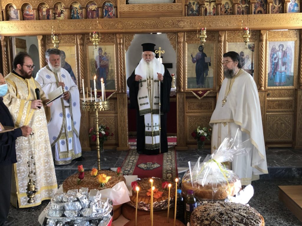 Εορτή Οσίου Λουκά και Οσίου Σεραφείμ στην Ιερά Μητρόπολη Θηβών