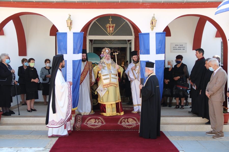 Στην ιστορική κωμόπολη των Λαβάρων ο Μητροπολίτης Διδυμοτείχου