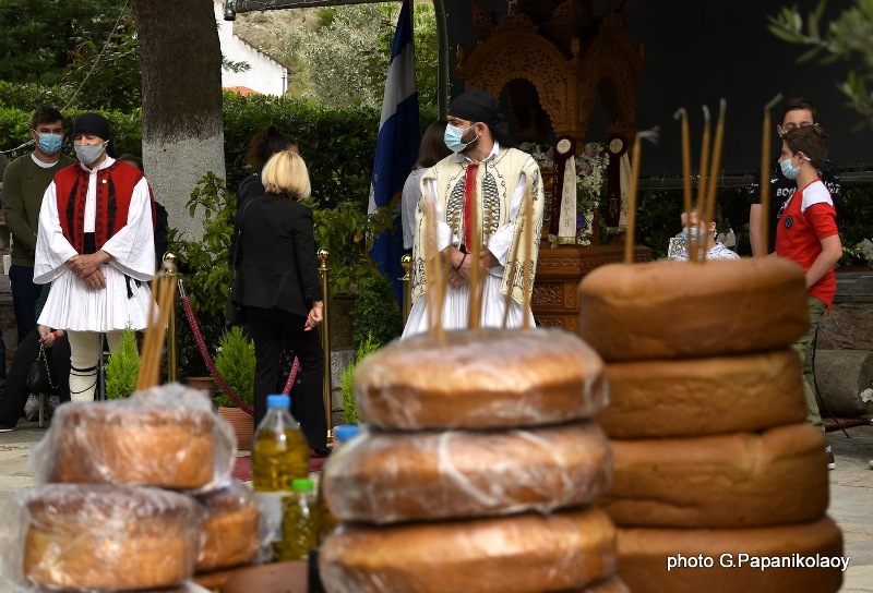 Πανηγύρισε η Ιερά Μονή Αγίου Γεωργίου ΑΡΜΑ Φύλλων (ΦΩΤΟ)