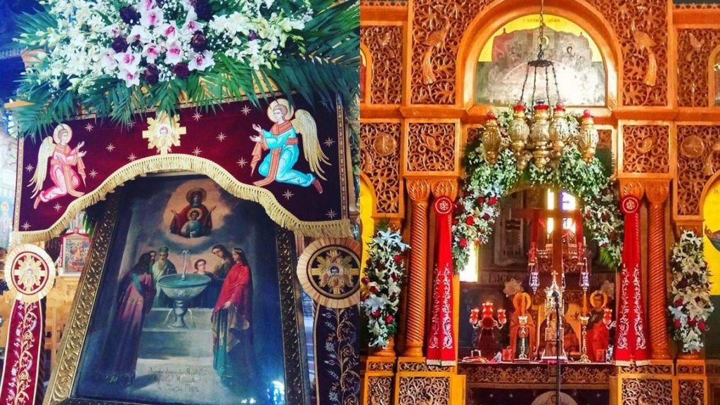 Γιορτή Ζωοδόχου Πηγής στην Καλογραίζα