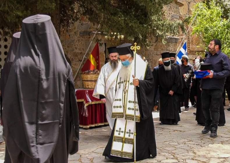 Η Εξόδιος Ακολουθία του π. Χαράλαμπου Χατζηχαραλάμπους