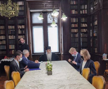 Епископ бачки Иринеј примио амбасадора Руске Федерације