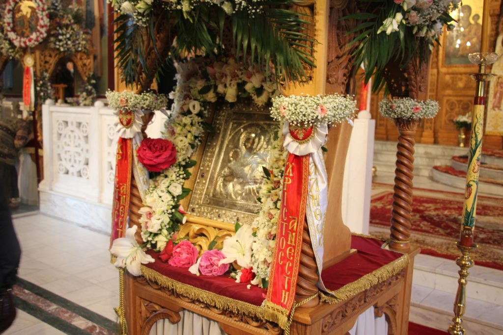 Ελευθέρια Θράκης, Κομοτηνή: Υποστολή σημαίας και υποδοχή Παναγίας Φανερωμένης