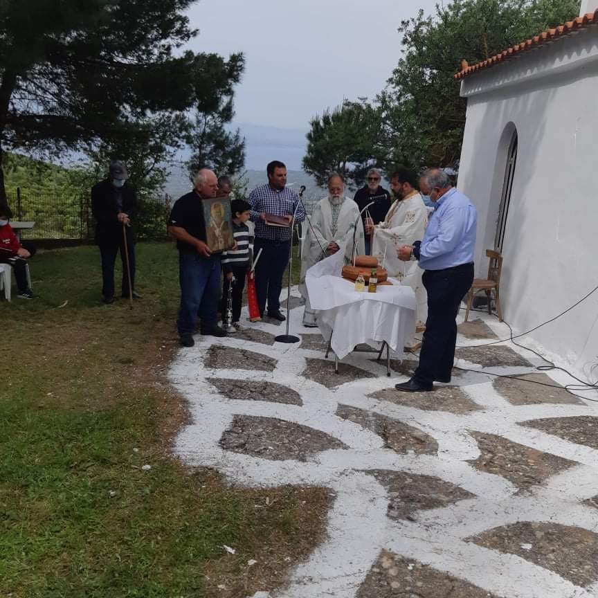 Ανακομιδή των Λειψάνων του Αγίου Αθανασίου στο Παρθένι Αλιβερίου