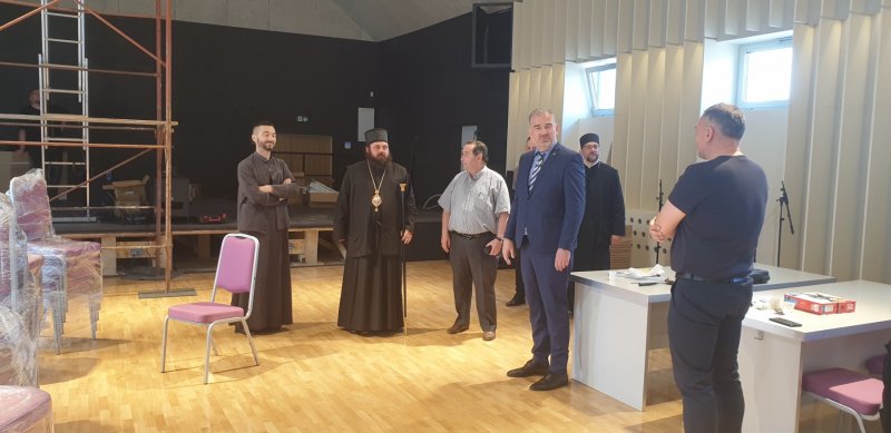 Директор Рогановић посетио Епархију осечкопољску