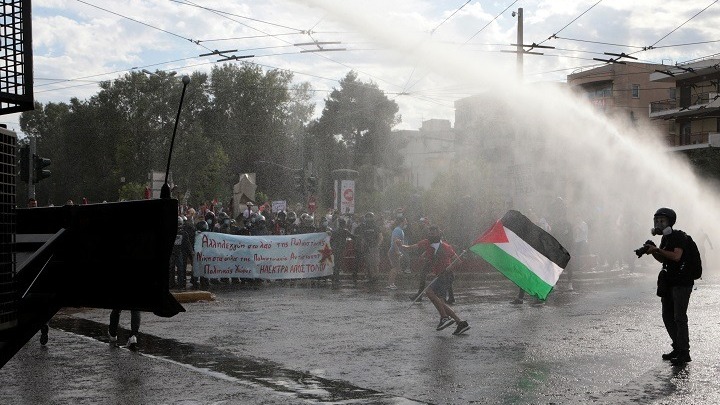 Επεισόδια έξω από την πρεσβεία του Ισραήλ