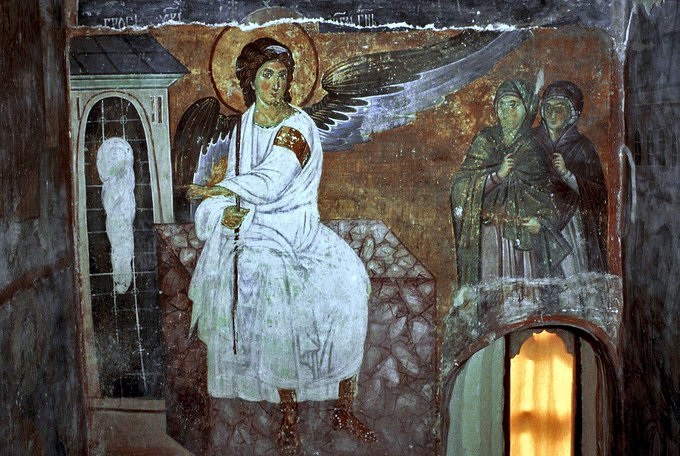 Archbishop Elpidophoros’ message on twitter after Epitaphios