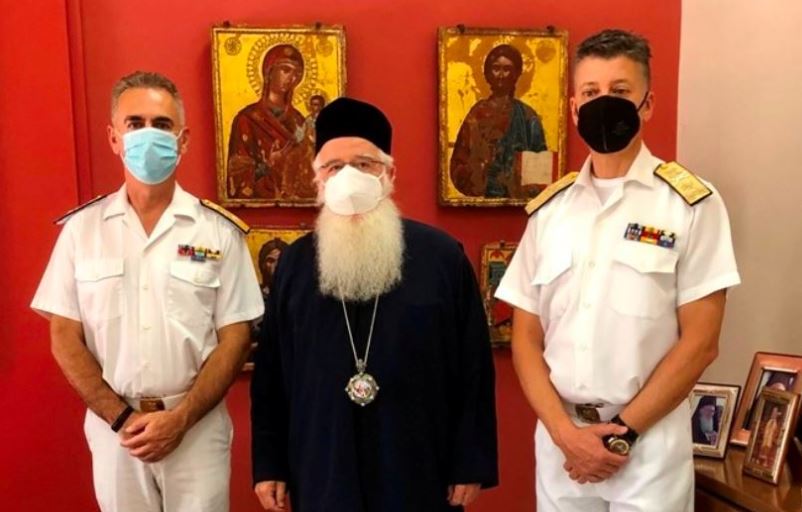 Ο Αρχηγός του Λιμενικού Σώματος στον Μητροπολίτη Δημητριάδος