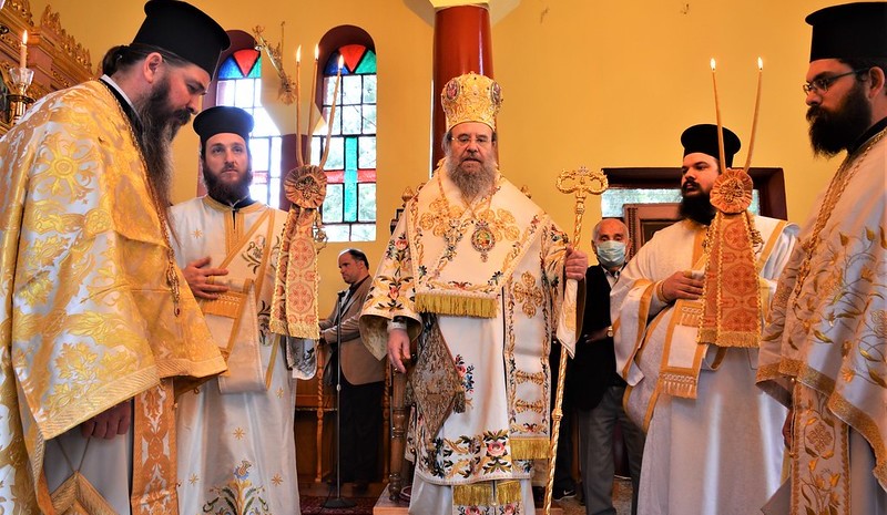 Η Κυριακή του Αντι Πάσχα στην πανηγυρίζουσα Ι.Μ. Αγίου Χριστοφόρου Αρναίας