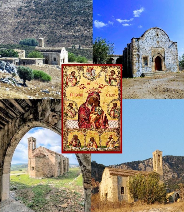 Οι κατεχόμενες ενορίες της Κύπρου εορτάζουν την Παναγία των Καθάρων