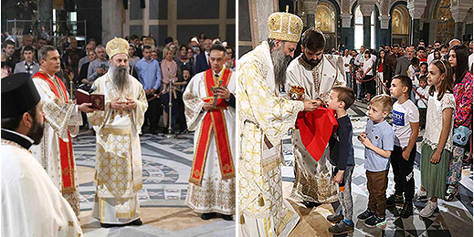 Патријарх Порфирије: Опростимо све онима који нас мрзе Васкрсењем Христовим