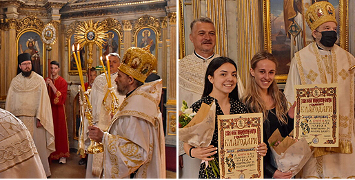 Patron Saint-day of the chuch of Saint George in Budapest