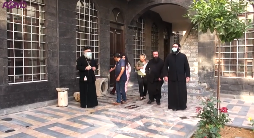تفقّد أعمال ترميم الدار العربيّة الملاصقة للبطريركيّة