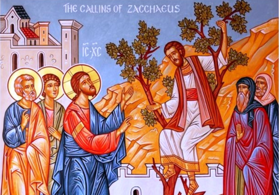 LITURGY IN JERICHO FOR SAINT ZACCHAEUS THE PUBLICAN