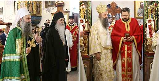 Patriarch Porfirije ordained deacon Dr. Srboljub Ubiparipovic ito the rank of priest