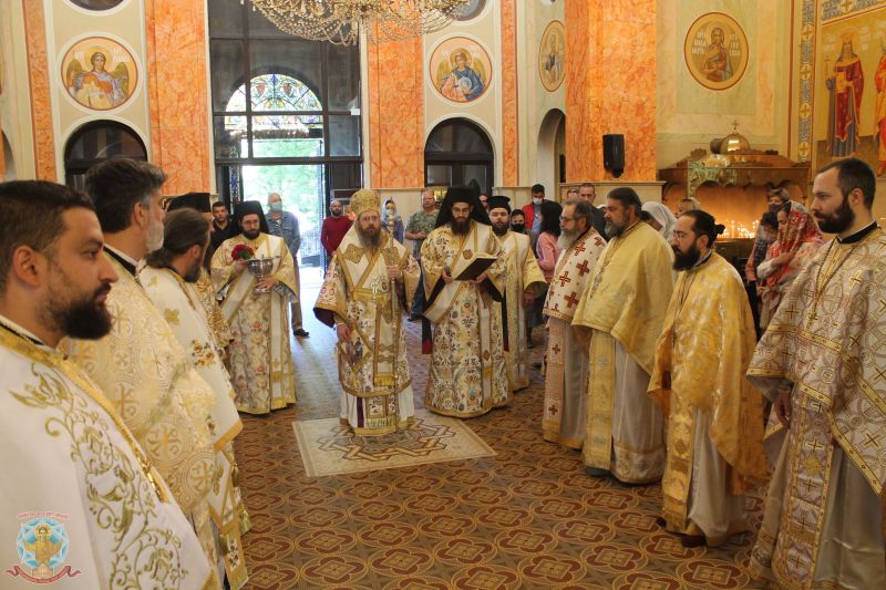 Θεία Λειτουργία και αγιασμός στον Ι.Ν. Κυρίλλου και Μεθοδίου Σόφιας