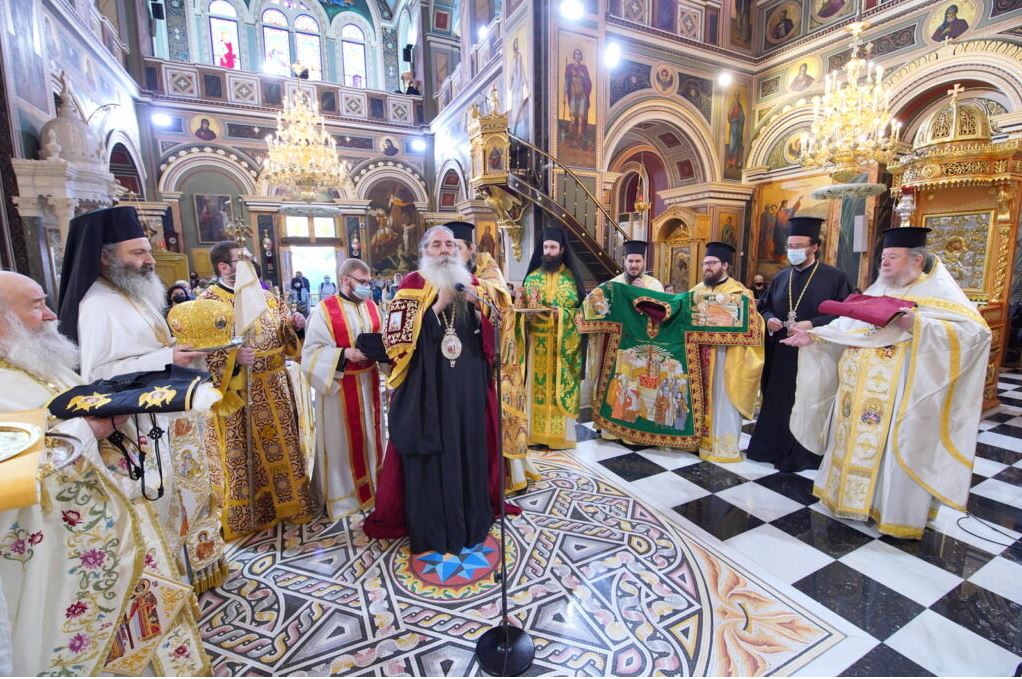 Σεραφείμ Πειραιώς: «Χάρη στους δυο Αγίους εγκαθιδρύθηκε ο νέος πολιτισμός»