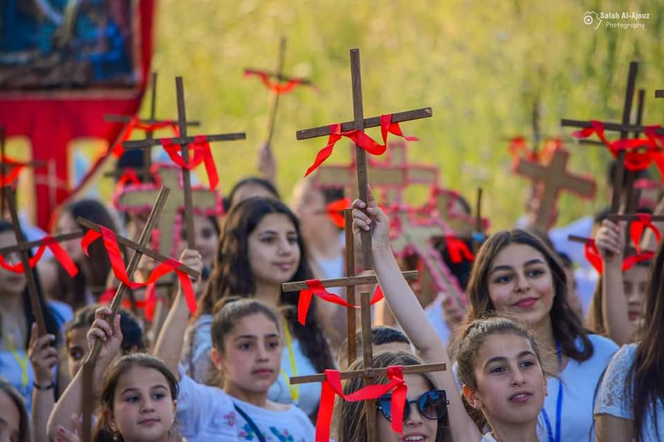 Εικόνες από το φετινό Πάσχα των Ελληνορθόδοξων της Συρίας